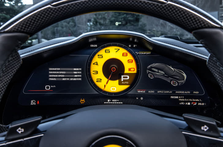 Ferrari Purosangue dashboard