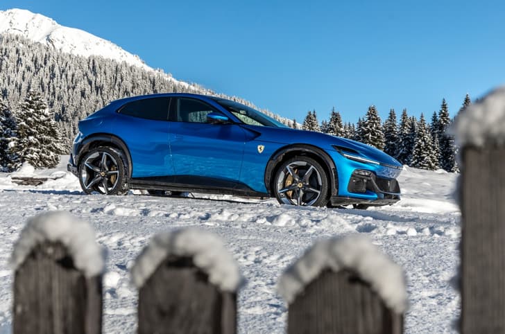 Ferrari Purosangue profile