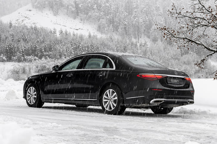 Mercedes S680 Guard rear static