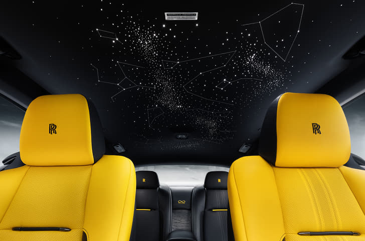 Rolls Royce Wraith Black Arrow headliner