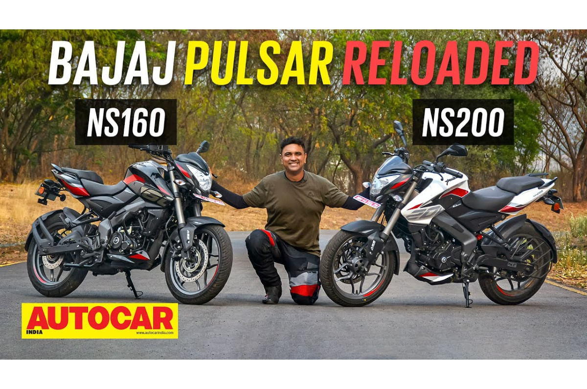 2023 Bajaj Pulsar NS 160, NS 200 video review