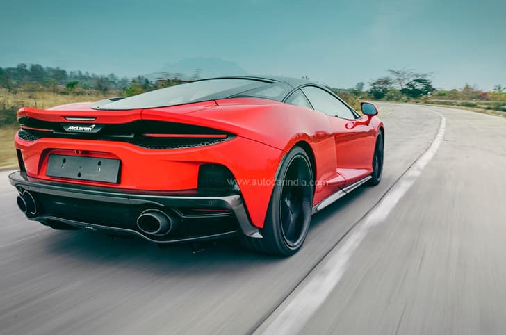 McLaren GT rear