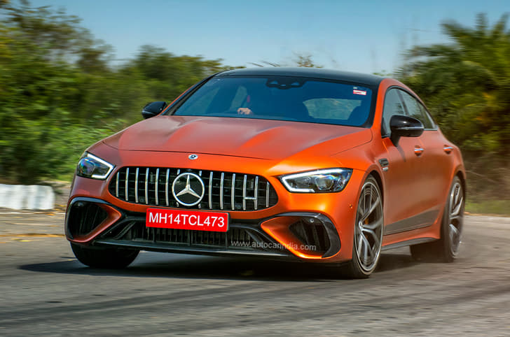 Mercedes AMG GT 63 S E Performance front tracking