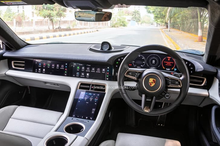 Porsche Taycan Turbo S interior