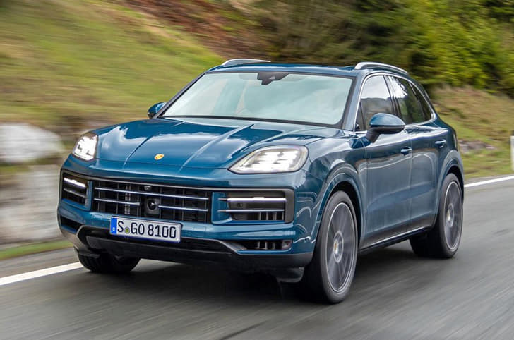 Porsche Cayenne facelift front