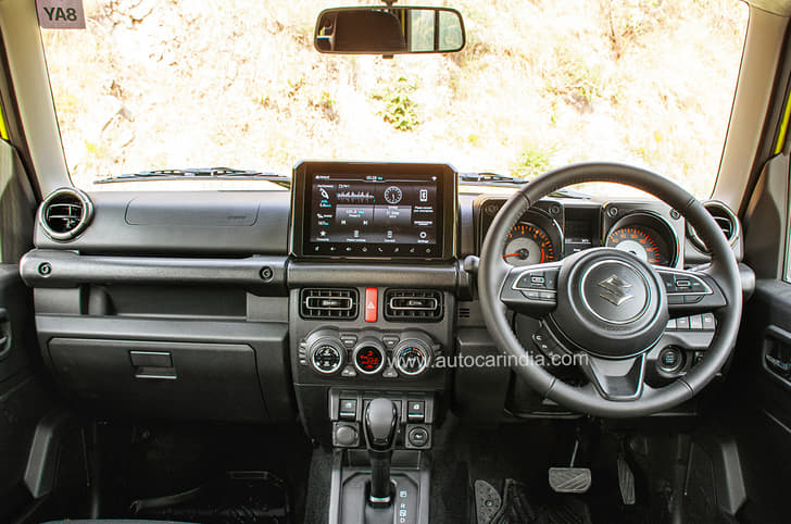 Maruti Suzuki Jimny interior