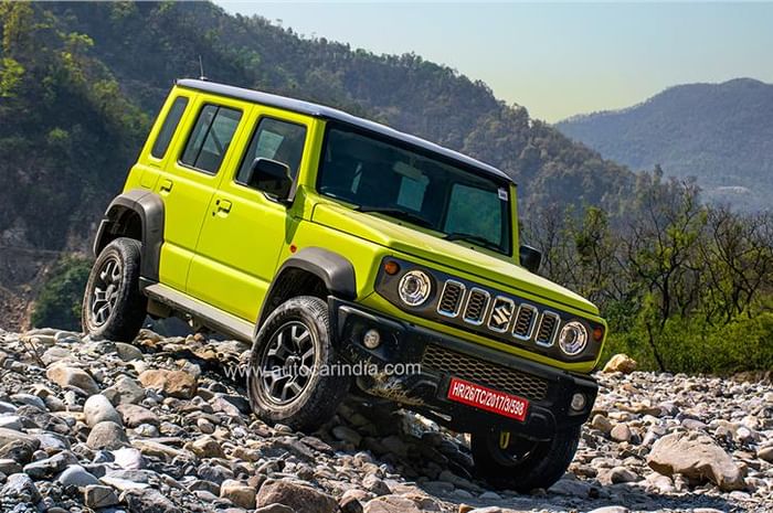Maruti Suzuki Jimny front quarter 