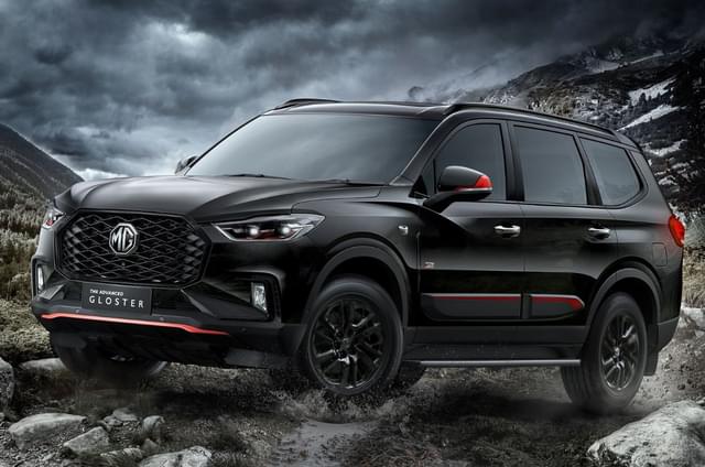 MG Gloster Blackstorm edition launched at Rs 40.30 lakh