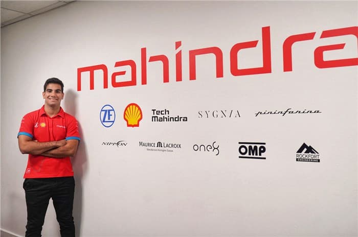 Mahindra Racing Formula E reserve driver Jehan Daruvala
