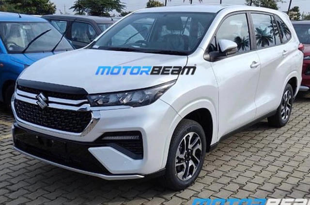 Maruti Invicto design revealed in spy shots