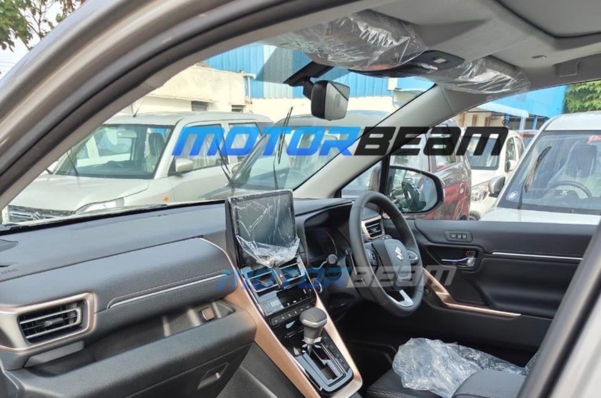 Maruti Invicto interior revealed in spy shots