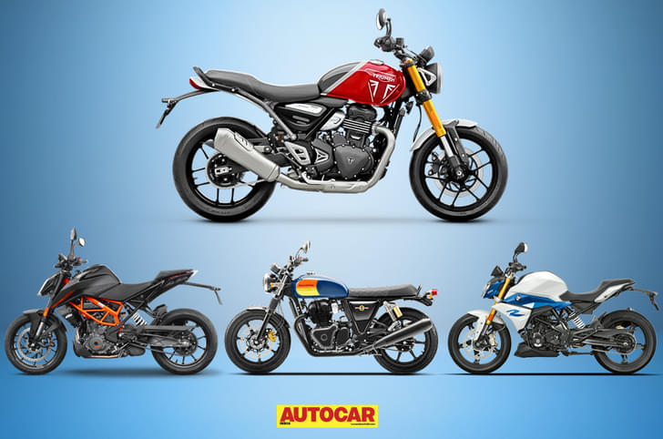 Triumph Speed 400 vs rivals: price, specifications compared.
