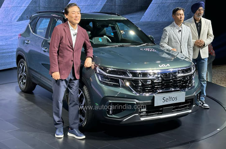 Kia Seltos facelift front
