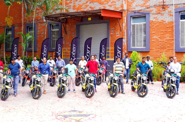 Oben Rorr deliveries commence in India