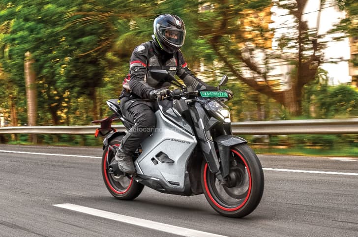 2023 Ultraviolette F77 price, range, performance, battery, features.