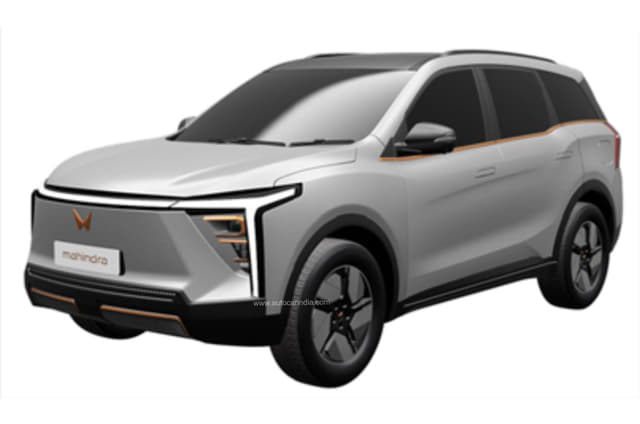 Mahindra XUV e8 production-spec design leaked via patent ...