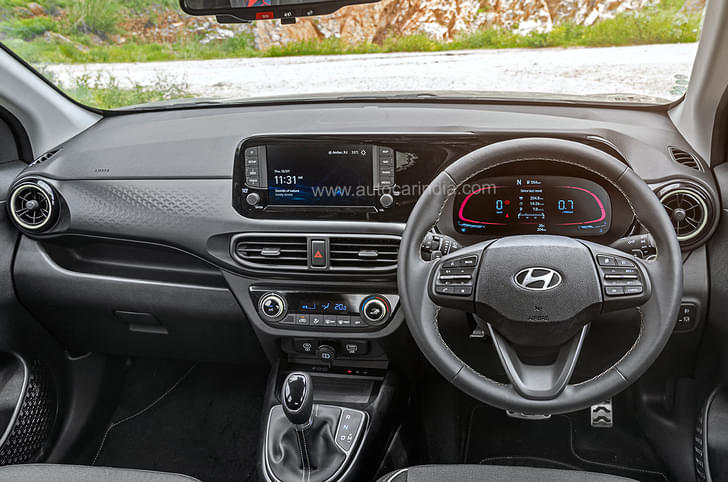 Hyundai Exter dashboard