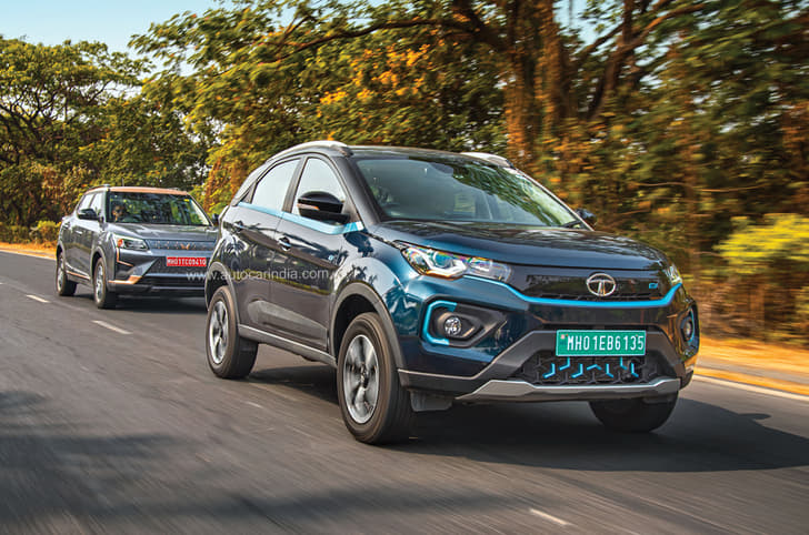 Tata Nexon EV Max front quarter Tata Nexon EV Max front quarter