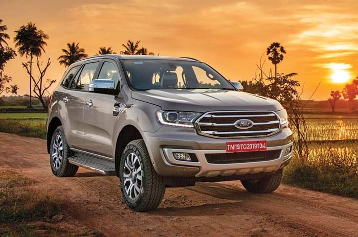 Ford Endeavour front quarter Ford Endeavour front quarter