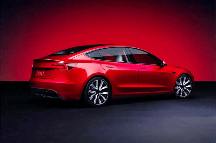 Tesla Model 3 rear quarter 