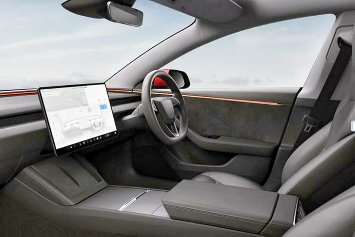 Tesla Model 3 interior 