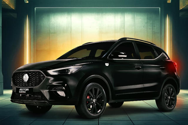 MG Astor Blackstorm edition launched at Rs 14.48 lakh