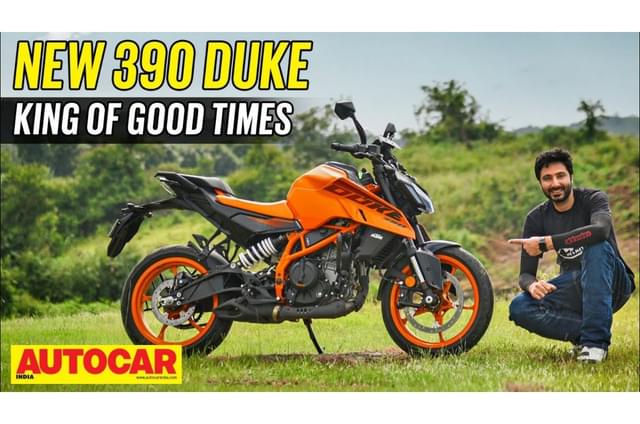 2024 KTM 390 Duke video review
