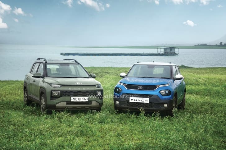 Hyundai Exter vs Tata Punch 