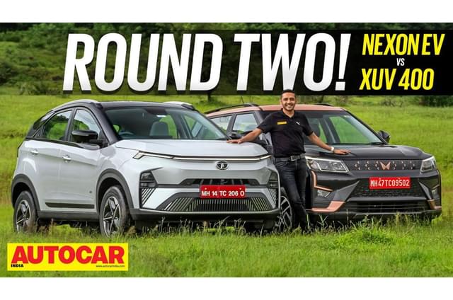 Tata Nexon EV facelift vs Mahindra XUV400 comparison video