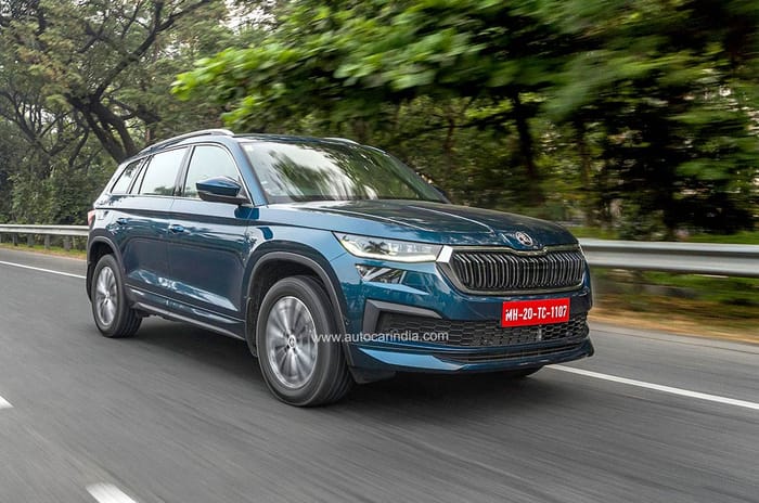 Skoda Kodiaq front quarter Skoda Kodiaq front quarter