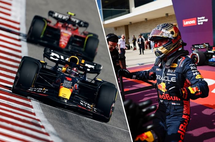 2023 F1 US GP winner Max Verstappen