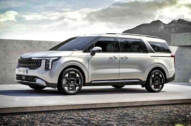 Kia Carnival facelift exterior officially revealed