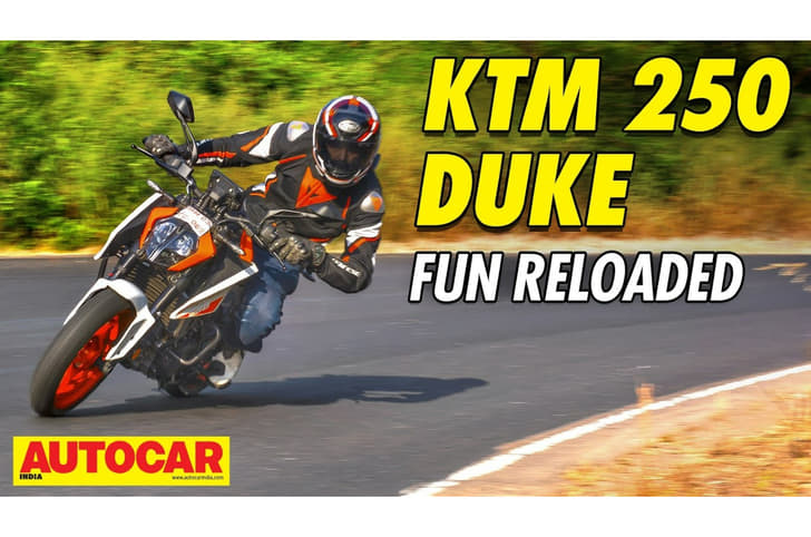 2024 KTM 250 Duke video review