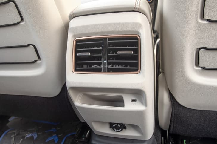 Mahindra XUV400 EV back seats