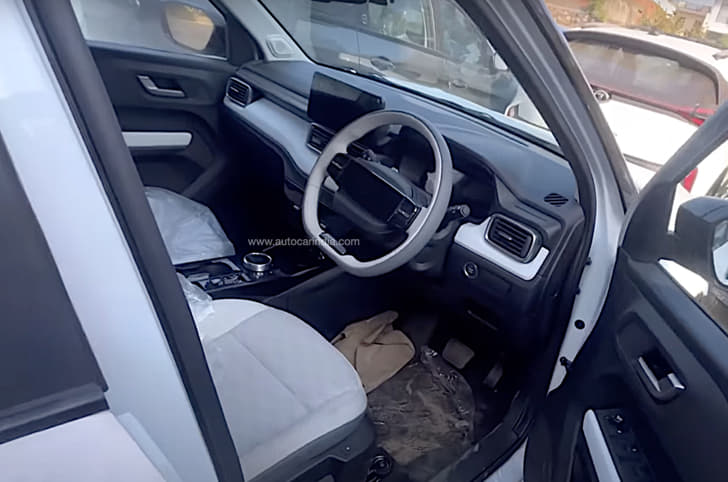 Tata Punch EV interior