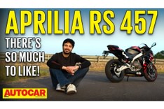 Aprilia RS 457 video review
