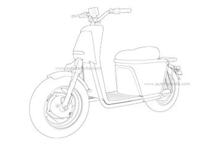 New Ola electric scooter design patent filed