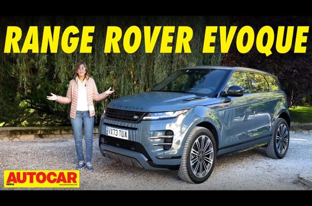 Range Rover Evoque facelift video review