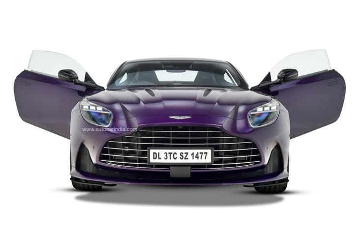 Aston Martin DB12 front doors open Aston Martin DB12 front doors open