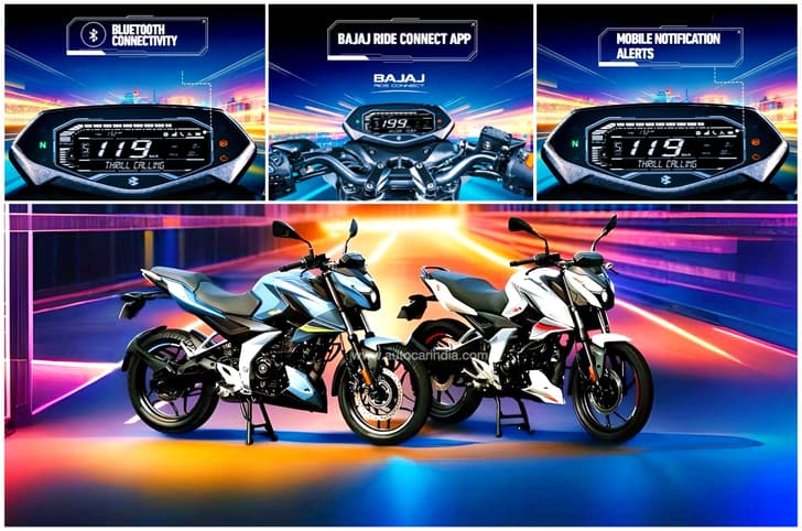 Bajaj Pulsar N150, Pulsar N160 get digital display