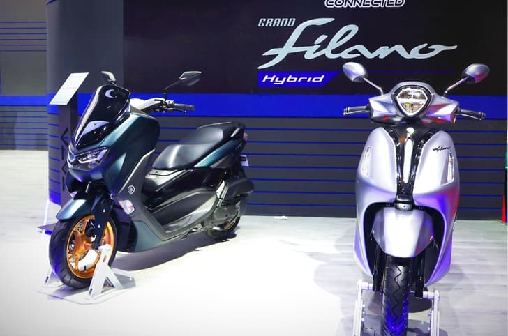 Yamaha Nmax 155, Grand Filano unveiled at Bharat Mobility Expo 2024