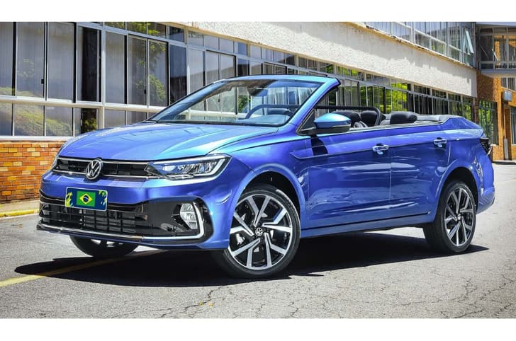 Volkswagen Virtus convertible front quarter 