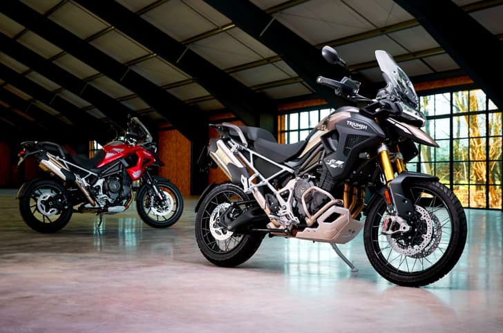 Triumph Tiger 1200 range updated for 2024