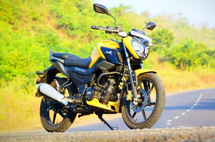 TVS Raider price, mileage, variants.