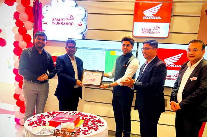 Honda Shine, Smart Workshop servicing app.