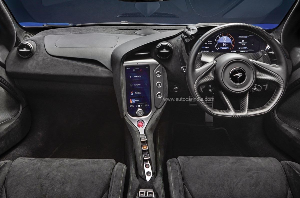 McLaren 750S interior