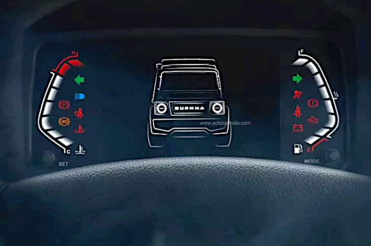 New Force Gurkha interior, features revealed