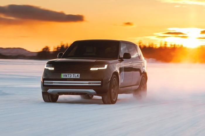 Range Rover Electric prototype revealed