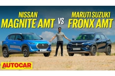 Nissan Magnite AMT vs Maruti Suzuki Fronx AMT comparison video