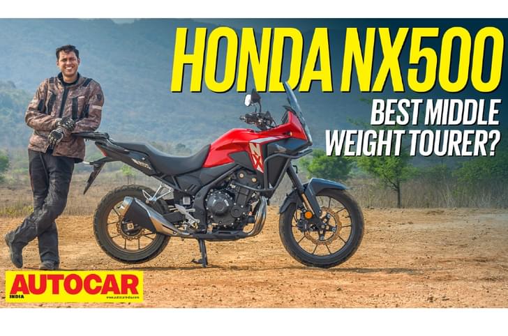 Honda NX500 video review